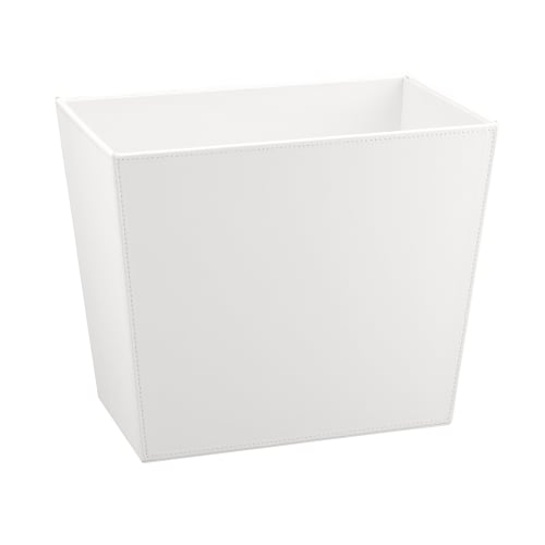 Colección Córdoba Papelera de 16 cuartos, blanco